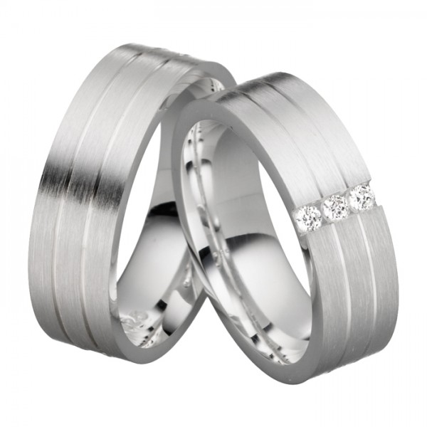 Partnerring Trauring Silber 925: günstig kaufen