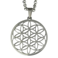 Edelstahlanhänger „Blume des Lebens“ Edelstahlanhänger „Blume des Lebens“