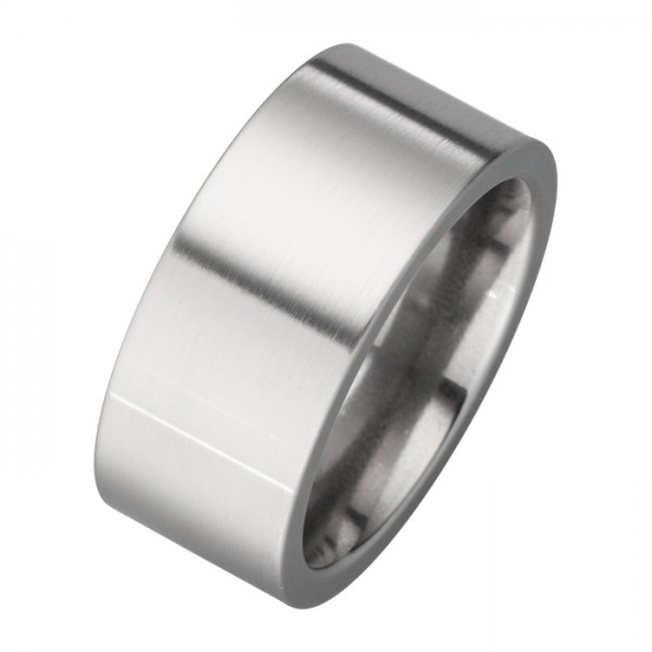 Edelstahlring 11 mm, edles Design