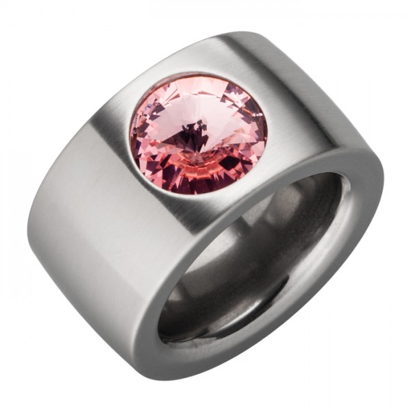 Ring Swarovskistein Light Rosa