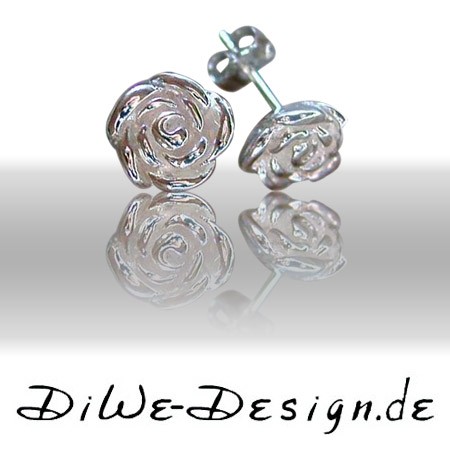 Design Ohrringe Rose