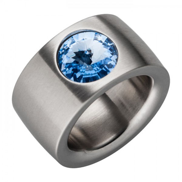 Ring Swarovskistein Light Sapphire